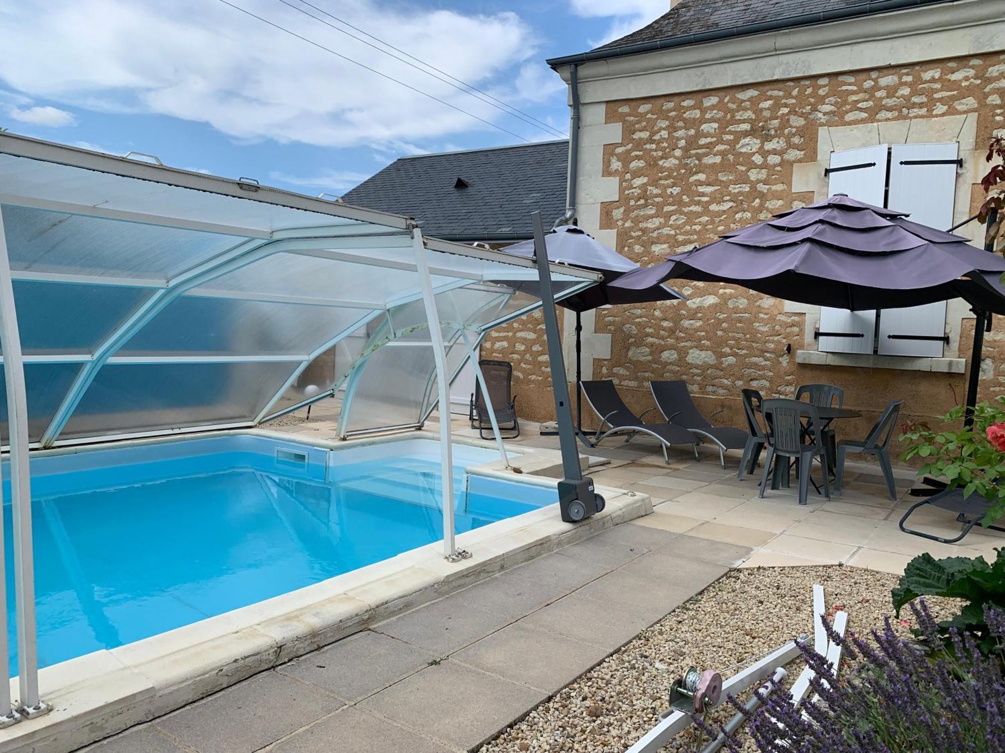 La Costonnerie Bed & Breakfast Leigne-sur-Usseau Exterior photo